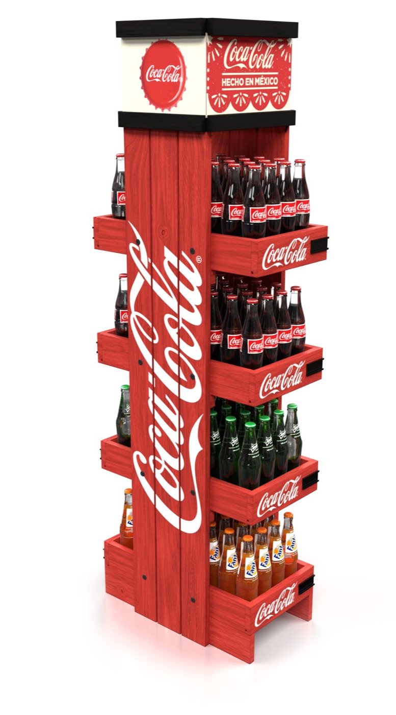 Coke tower display