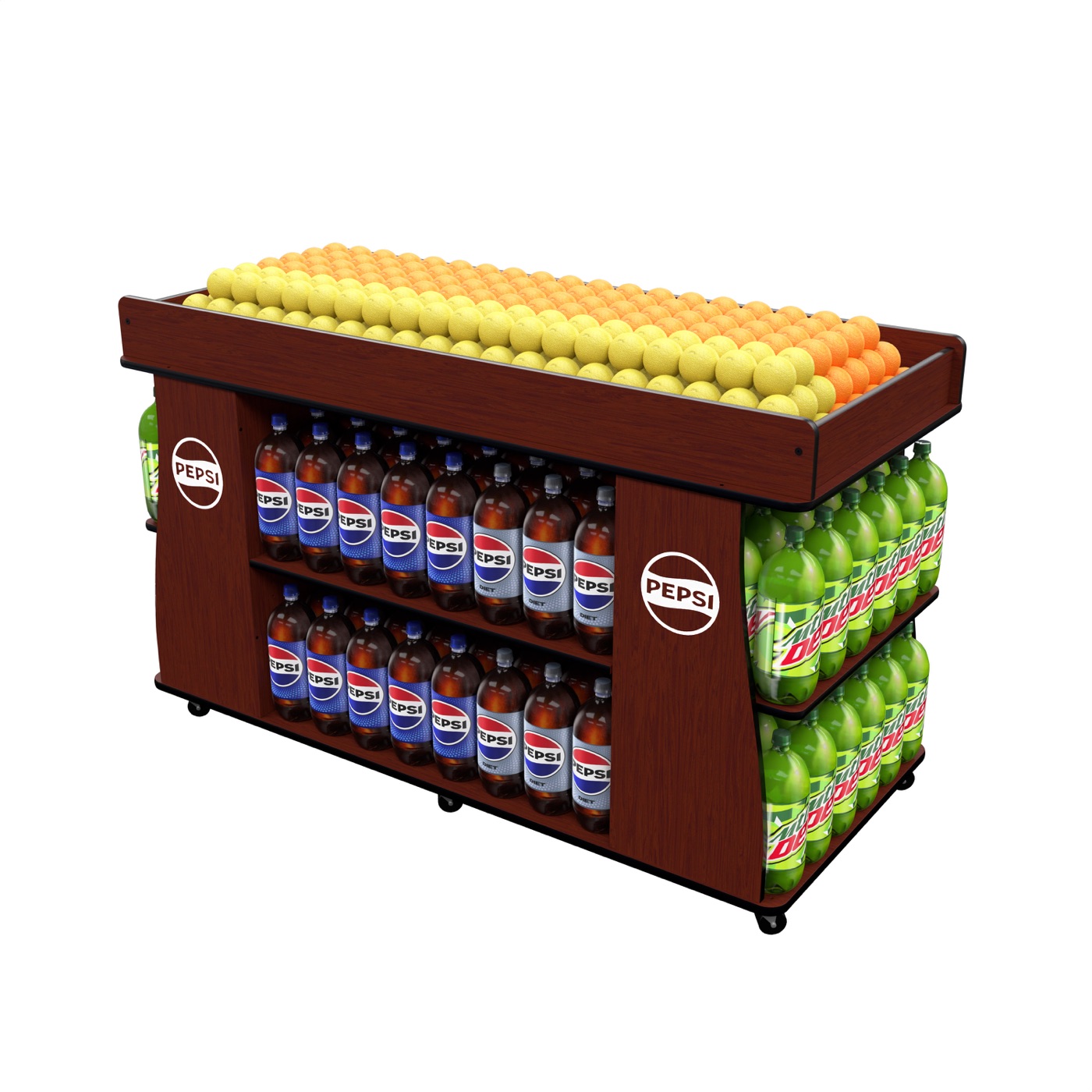 Produce Winner display